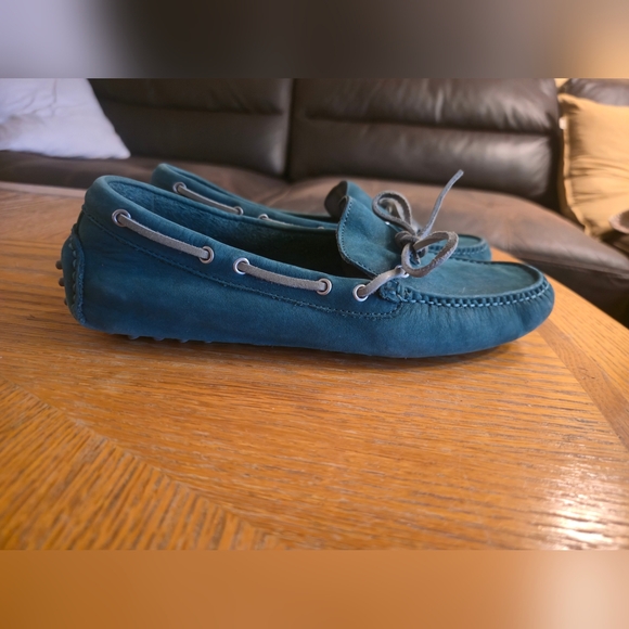 Cole Haan teal Driving Moccasins / Shoes for Women - Picture 6 of 8